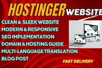 create bilingual multilingual website wordpress designer hostinger translation