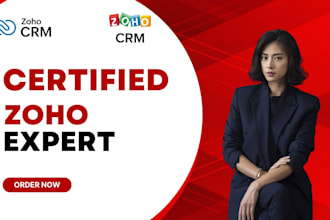 manage forms and leads, email campaigns, setup automated workflows with zoho crm