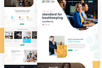 design bookkeeping website accounting website finance website tax relief website