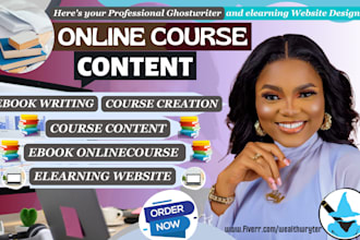 create kajabi online course content ebook online course creation thinkific