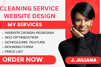 build cleaning service website, house, office cleaning, booking koala website