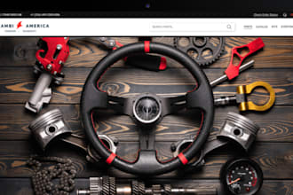 design auto part shopify store ymm store automotive store auto part website