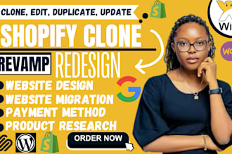 clone migrate duplicate and transfer any cms platform to shopify