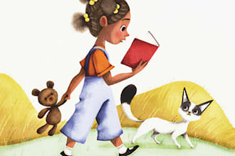 children story book illustration children story book illustration