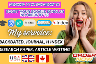 increase your google scholar citation, backdated citation, publish your article