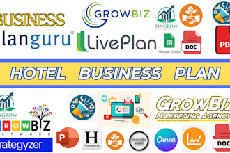 write investor ready hotel business plan USA UK asia loan approval hotel grant