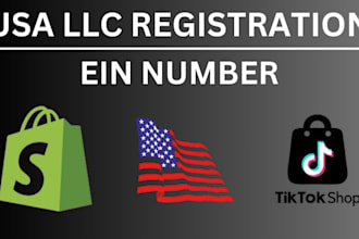setup tiktok shop, USA llc shopify, USA llc registration ein for non resident