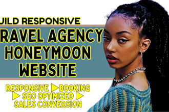wordpress honeymoon website, travel agent website, destination weddings website