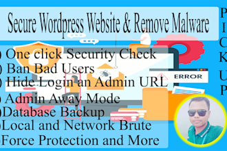 secure wordpress website from hackers or malware by ithemes security plugin