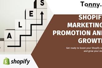 boost shopify sales and marketing, promote shopify, and grow the shopify store