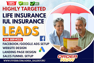 generate life insurance leads iul insurance leads insurance leads iul website
