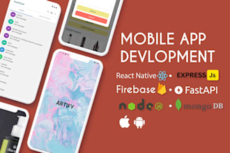 do mobile app development using react native