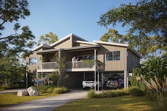 do realistic 3d rendering architecture in 3ds max