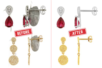 do high end jewellery retouching and photo editing