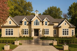 do exterior design, interior design,3d modeling rendering with walkthrough
