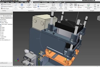 3d cad design, technical product design, rendering, stl,dxf file