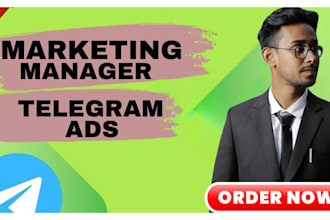 be your telegram ads marketing advisor