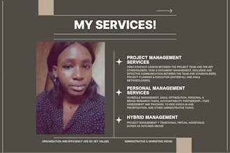 be your project and personal manager