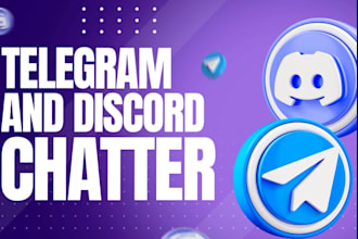 do crypto telegram promotion, manage telegram group, chatter, hyper, reaction