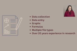 do data entry and formatting