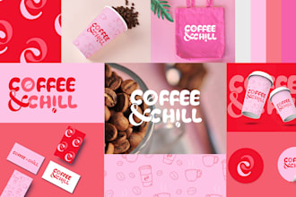 design your business logo, brand identity and social media kit