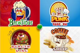 design restaurant, bar, bbq, pizza, burger, bakery, cafe, food logo