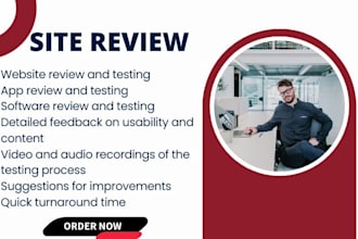 professionally test and review your games, website, mobile app