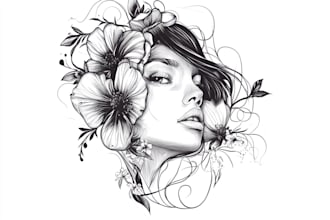 make custom tattoo geometric and minimalist design for you