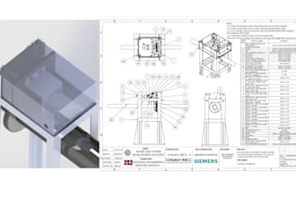 do mechanical designing and 3d modeling through solidworks