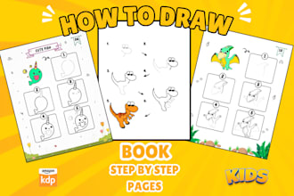 how to draw step by step pages drawing book for kids learn to draw