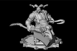 sculpt realistic 3d character model, 3d digital sculpting, 3d model in blender