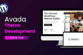 design and develop avada wordpress websites