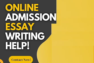 draft your personal statement, statement of purpose or admission essay
