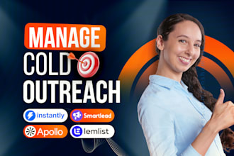 manage cold email outreach campaign instantly ai smartlead cold email marketing