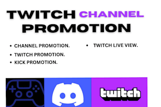 boost your twitch channel to have live viewers and chatters for you