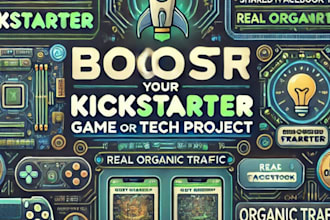 promote your gaming kickstarter project on our gaming news site and discord