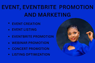 eventbrite marketing, event promotion, church promotion, concert marketing