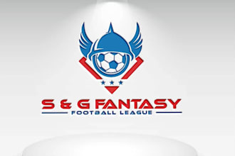 design fantasy football logo for your brand