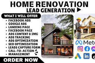 generate home remodeling leads home renovation  lead generation home renovation