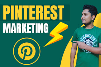 be your pinterest marketing manager SEO expert, with pins and boards design