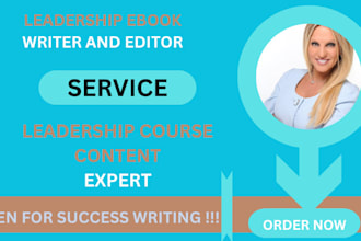 ghostwrite convertible leadership ebook and leadership course content