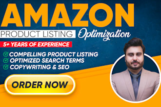 write your top amazon listing and SEO product description