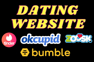 create HQ dating website, dating app with online video call and live stream