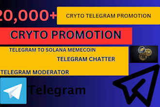 add organic real and active users to your crypto telegram promotion, telegram