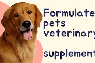 formulate pet food for dogs, cats, pets for business