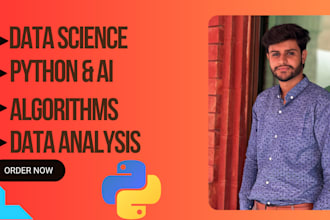 do machine learning, data science, data analysis in python, r