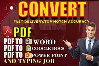 convert PDF to word excel power point google docs precise