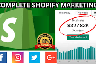 do expert shopify marketing to boost your shopify sales