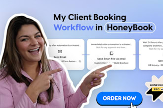 set up dubsado automations 17hats honeybook workflow honeybook