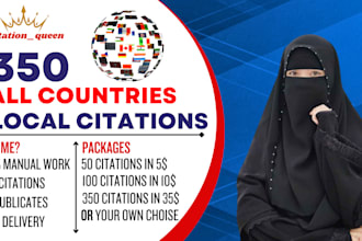 do 350 all countries local citations manual